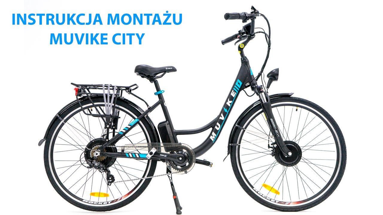 ROWER ELEKTRYCZNY MUVIKE CITY - INSTRUKCJA MONTAŻU