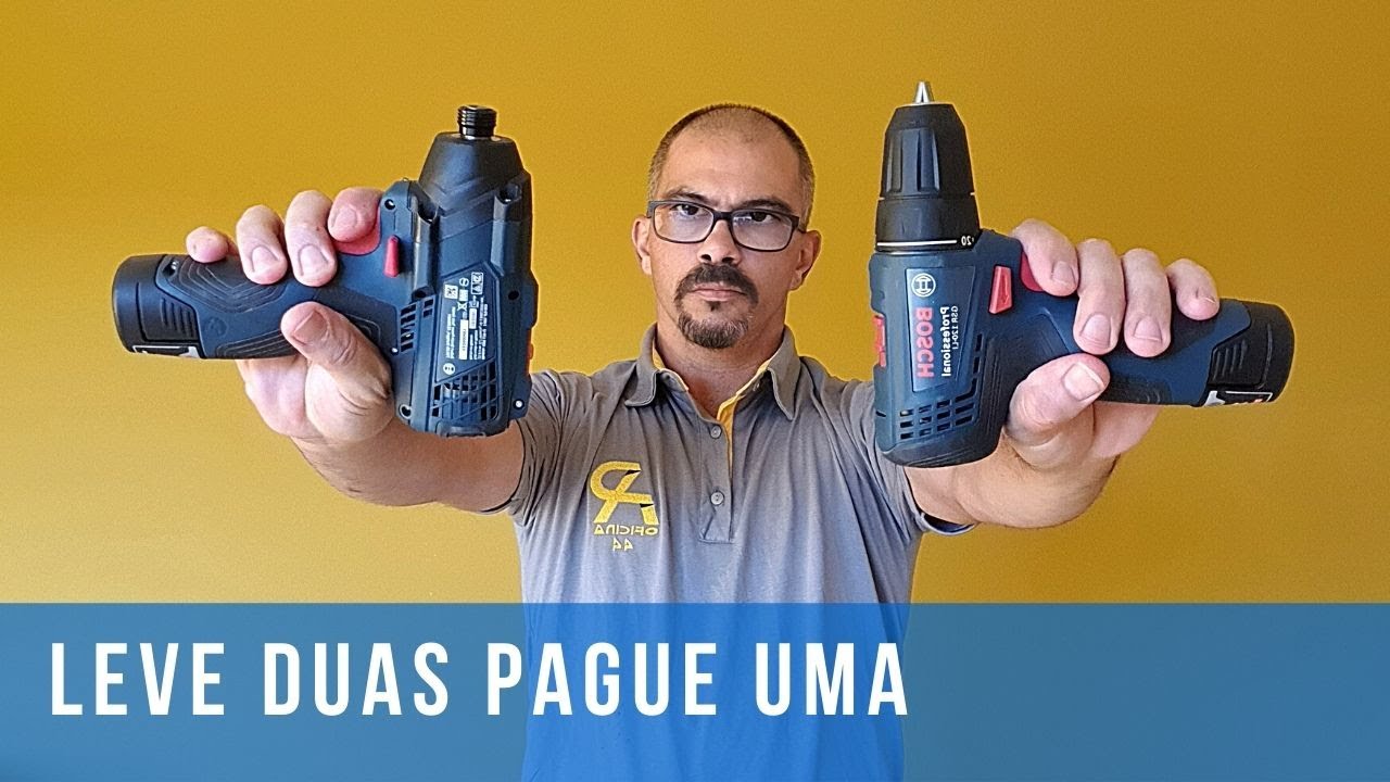 Duas Parafusadeiras  Pelo Preço de Uma - Uma Boa Estratégia