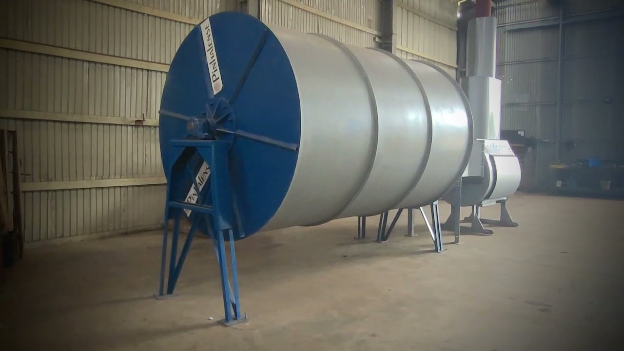 SECADOR DE GRÃOS ROTATIVO 7.500 L