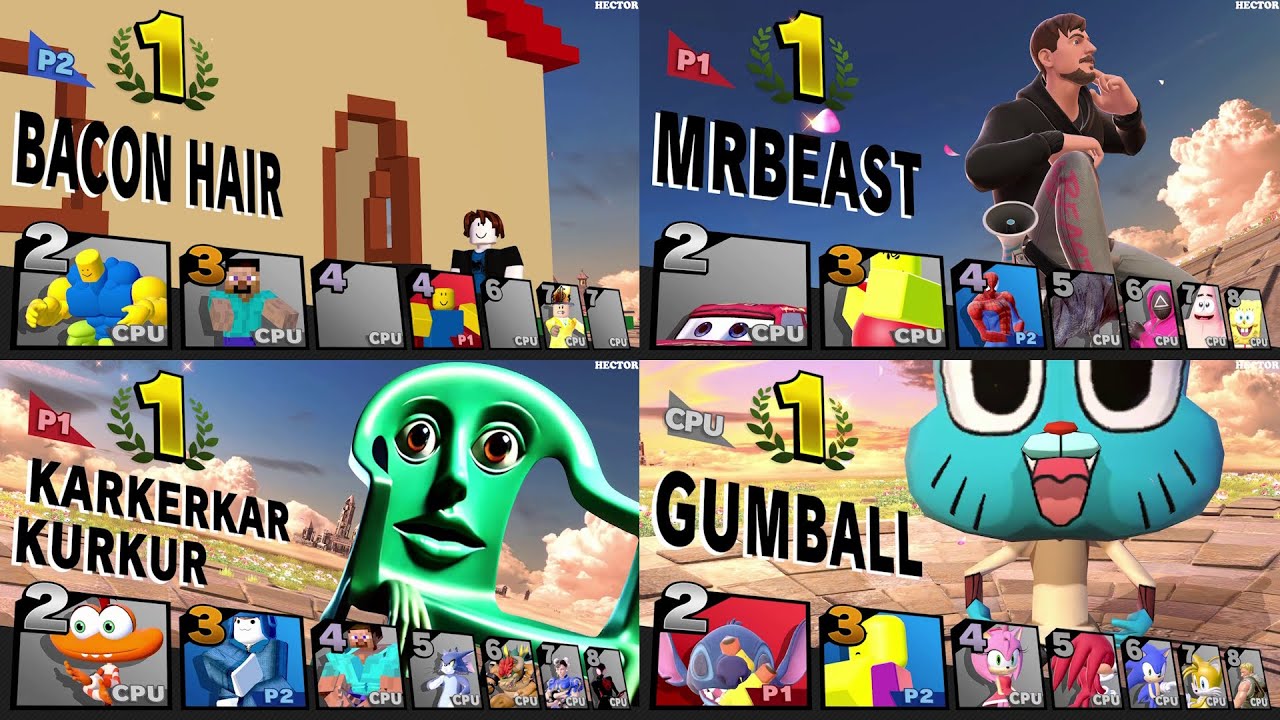 Which character will be the strongest? - Part 3 | Super Smash