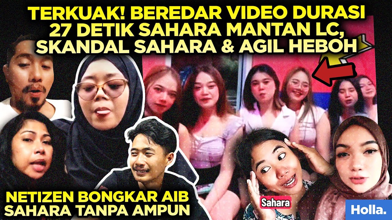 TERKUAK! BEREDAR VIDEO DURASI 27 DETIK SAHARA MANTAN LC, SKANDAL SAHARA & AGIL HEBOH