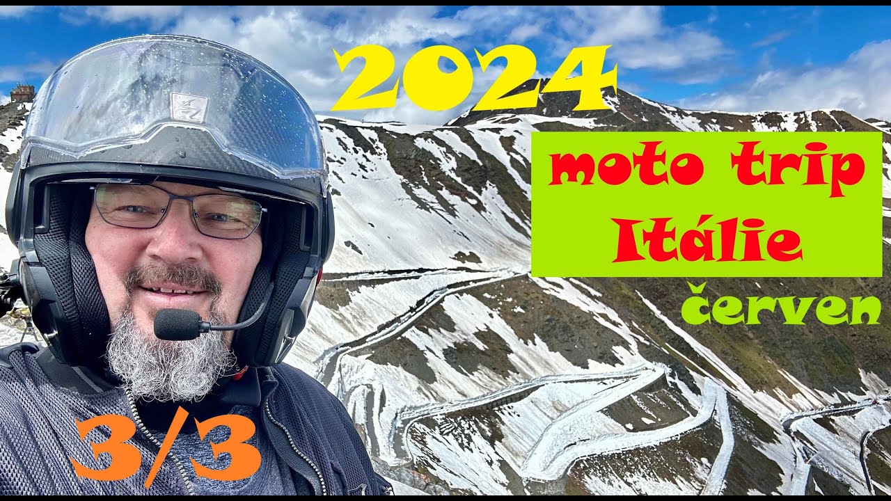 MotoTrip ITÁLIE 🇮🇹 2024 3.díl 4x moto, Lago di Garda [4K]