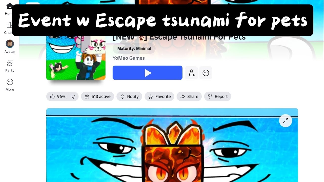 Event w Tsunami for pets!