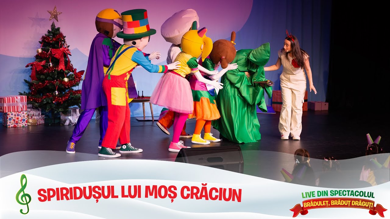 Spiridușul lui Moș Crăciun | Cântece pentru copii din spectacolul de iarnă