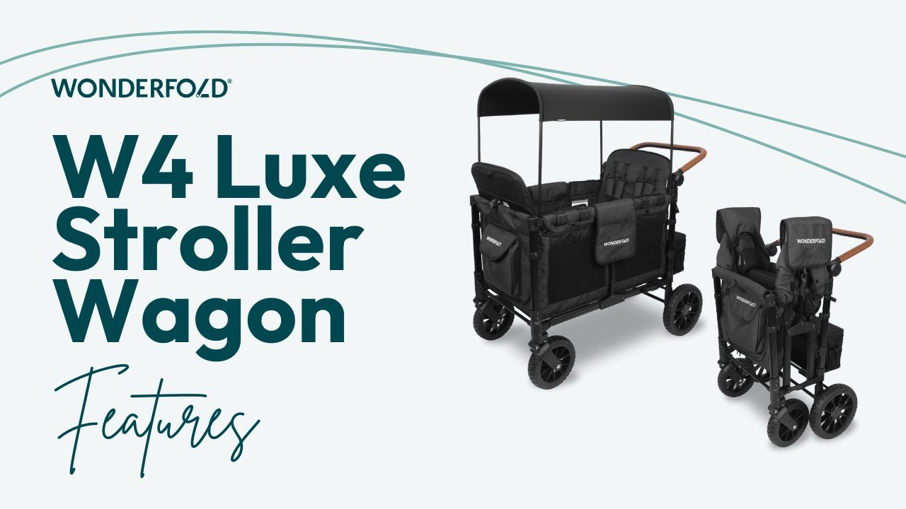 WonderFold Wagon | W4 Luxe Stroller Wagon