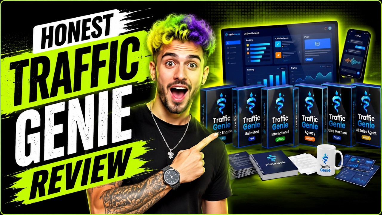 🟥Traffic Genie Review & BEST Bonuses ✳️ How Much Does It Cost? (🔥Traffic Genie Reviews)