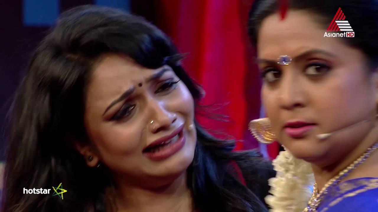 Chandanamazha serial enacted in Tamil on Comedy Stars stage