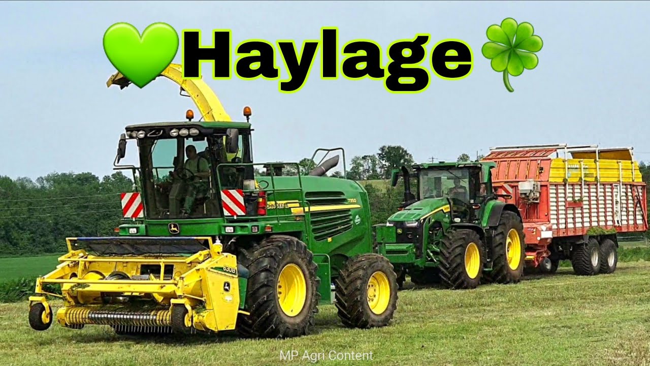 🌿Haylage⚙️ | 💚John Deere 7350👑😎