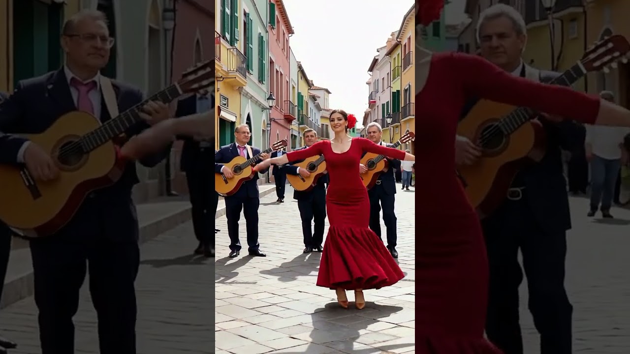 Dance of the Red Flame 🔥 | DOF ONE SOUND | 🔥 Rhythm or fire &mdash; which one moved you more? 👇#flamenco