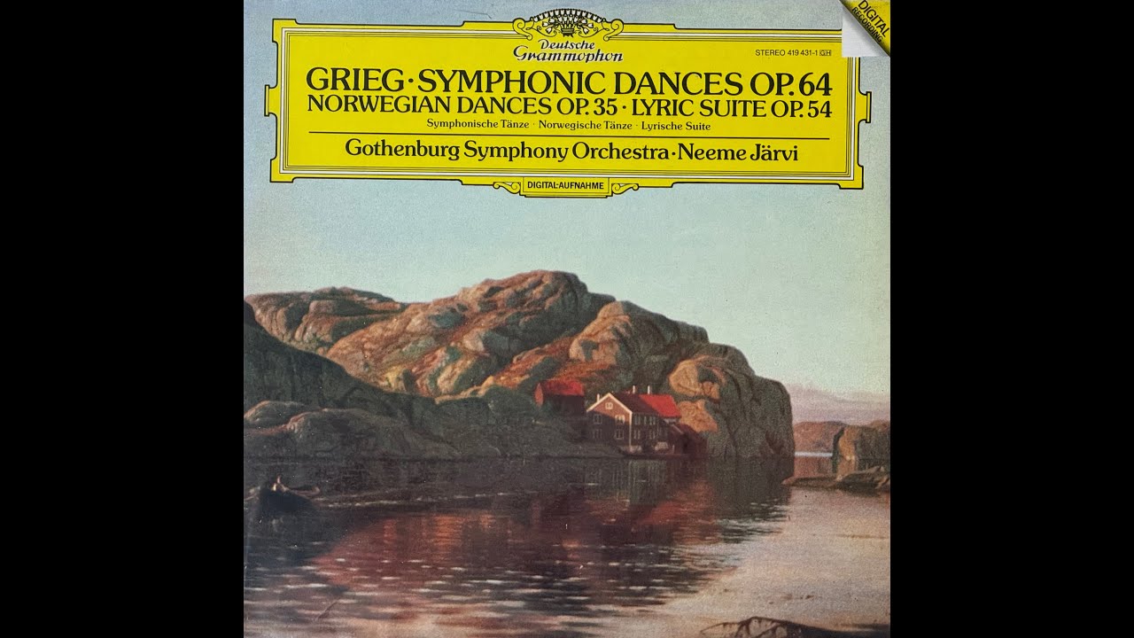 [LP] Grieg, Norwegian Dances Op.35 - Neeme Järvi, Gothenburg Symphony Orchestra