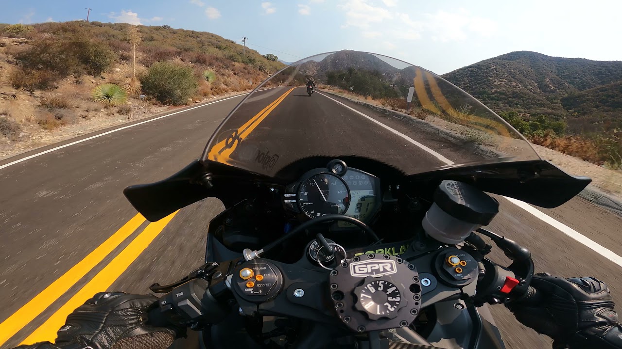 The Pure Sound Of Yamaha R6 Canyon Riding