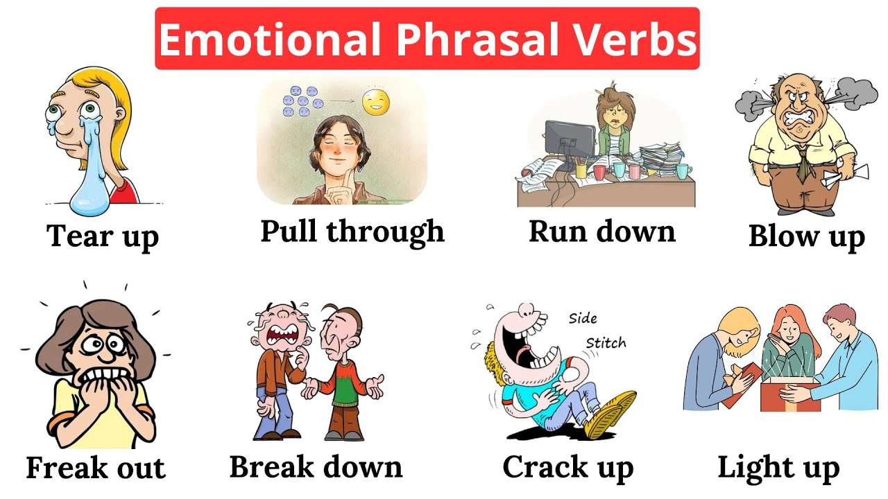 Lesson 184: 🔥 Top  Phrasal Verbs for Feelings & Emotions 🤩💔 Boost Your English Now!