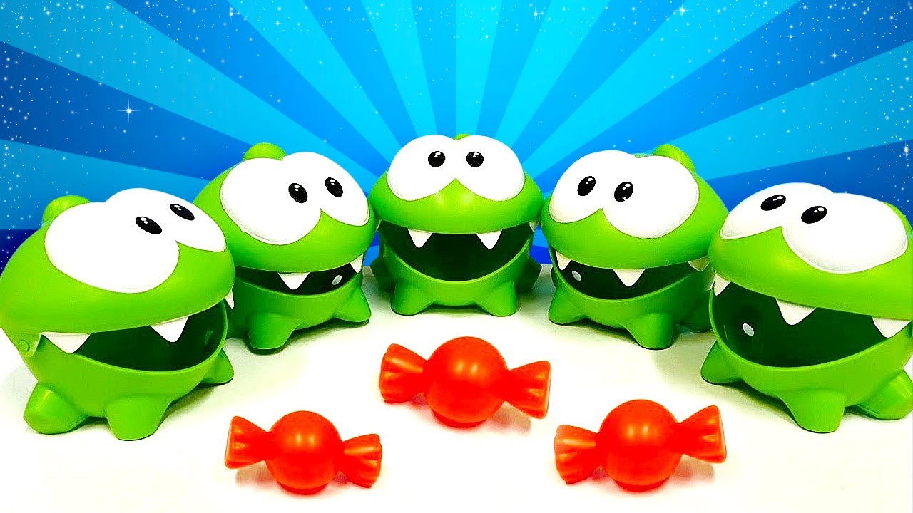 Om Nom toy video for kids💚💚 Om Nom toys Stories