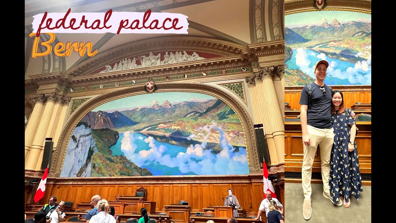discovering parliament building in Bern | open day