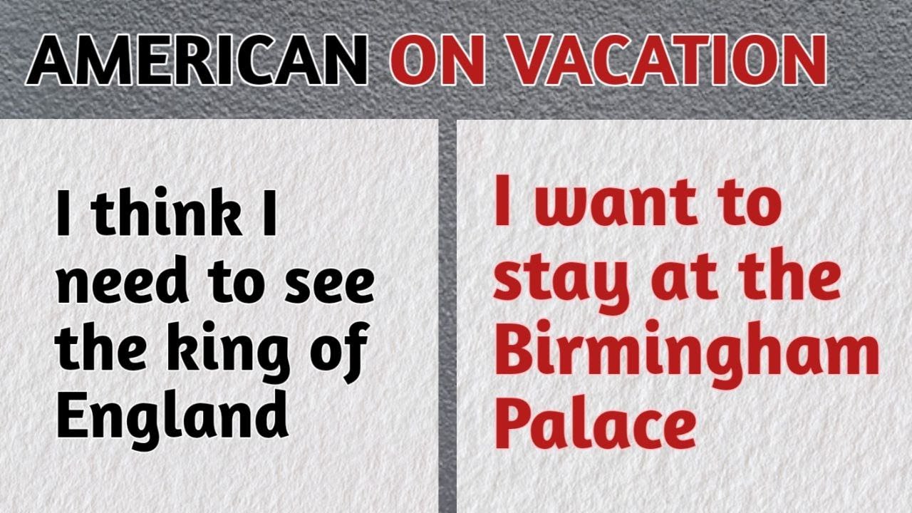 Craziest Americans on s UK vacation acting bossy
