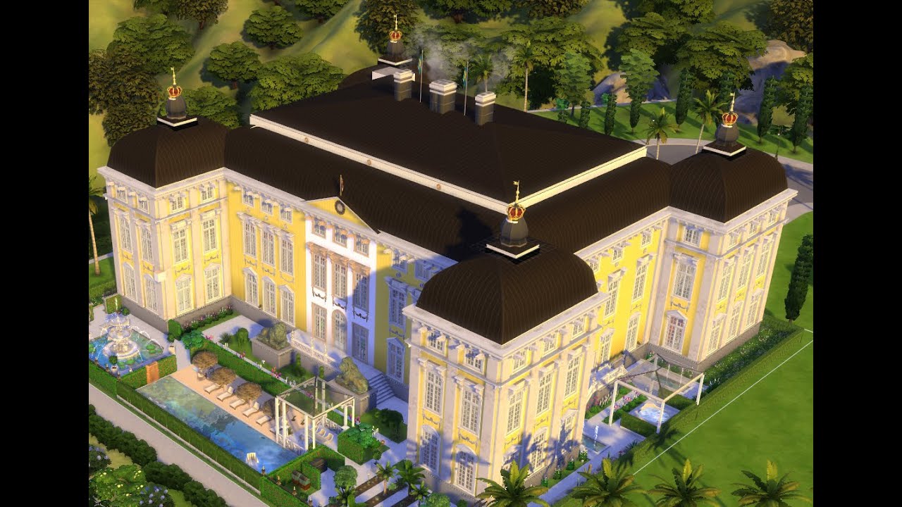 The sims 4 - Royal palace (50 rooms and 9 bathrooms)