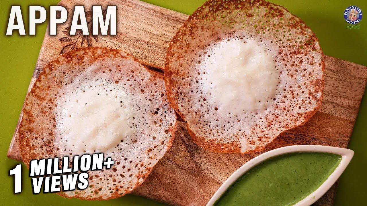Appam Recipe | How To Make Instant Appam Batter | Breakfast Recipe | Appam with Rice Flour |Palappam