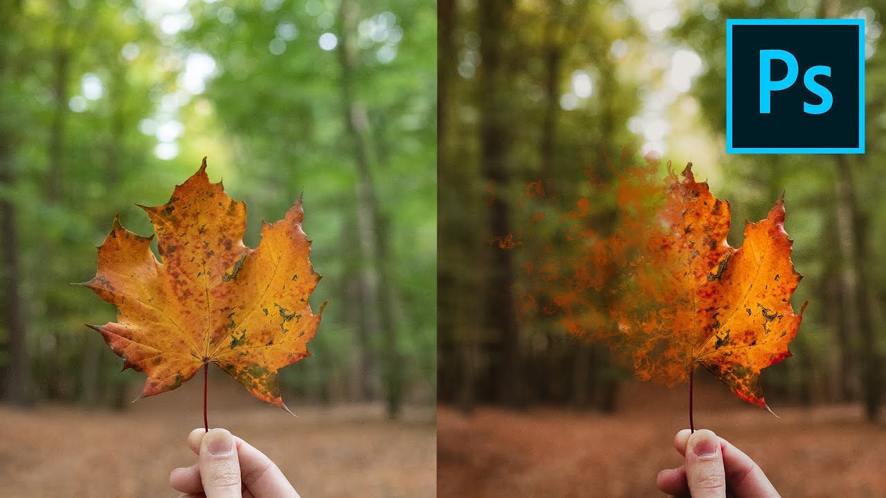 Photoshop Tutorial - Rauch Effekt für Instagram Fotos | Smoke Brushes
