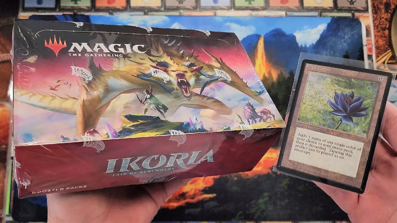 Beta Black Lotus and Amazing Ikoria Booster Box