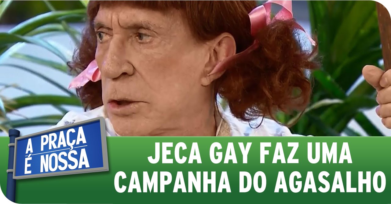 A Praça É Nossa (11/06/15) - Jeca Gay está fazendo uma Campanha do Agasalho