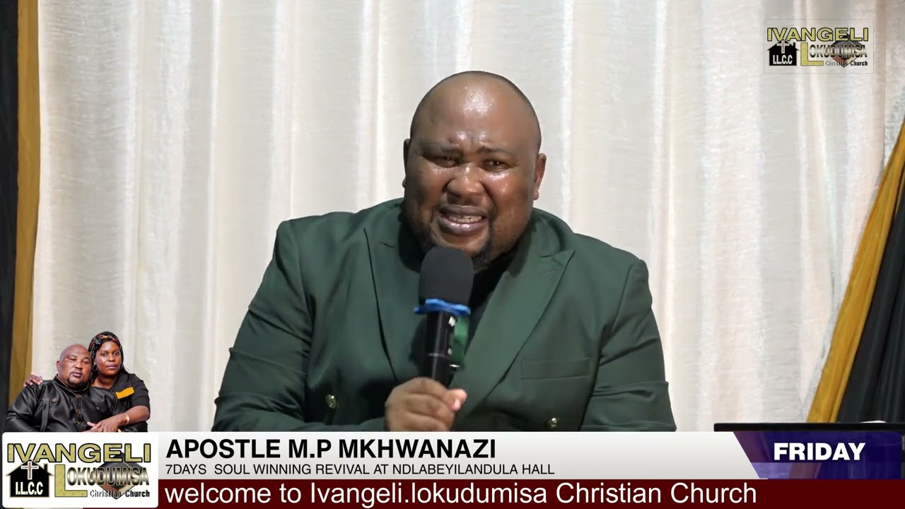 Apostle MP Mkhwanazi preaches power in accepting the Lord Jesus Christ as a saviour 