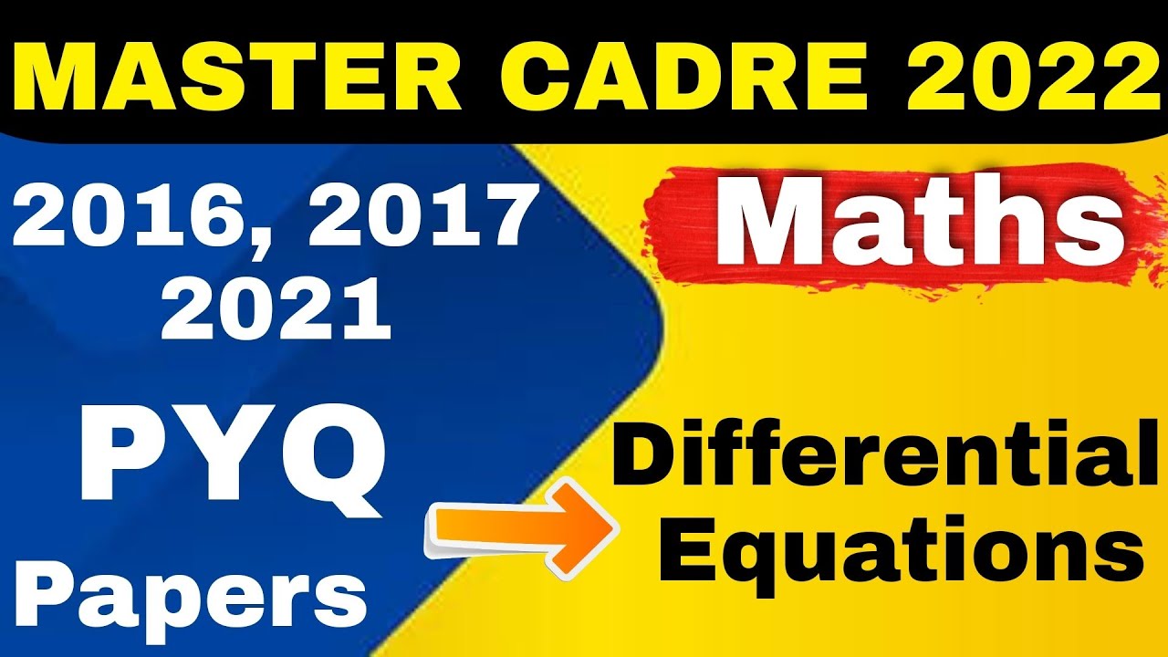 MASTER CADRE MATHS 2022 | PUNJAB MASTER CADRE MATHS SOLVED PREVIOUS YEAR PAPERS 2016,2017,2021