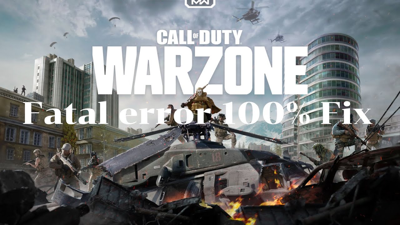 Call of duty warzone fatal error 0x00007ffc17da8140 & battle.net waiting for another update 100% Fix