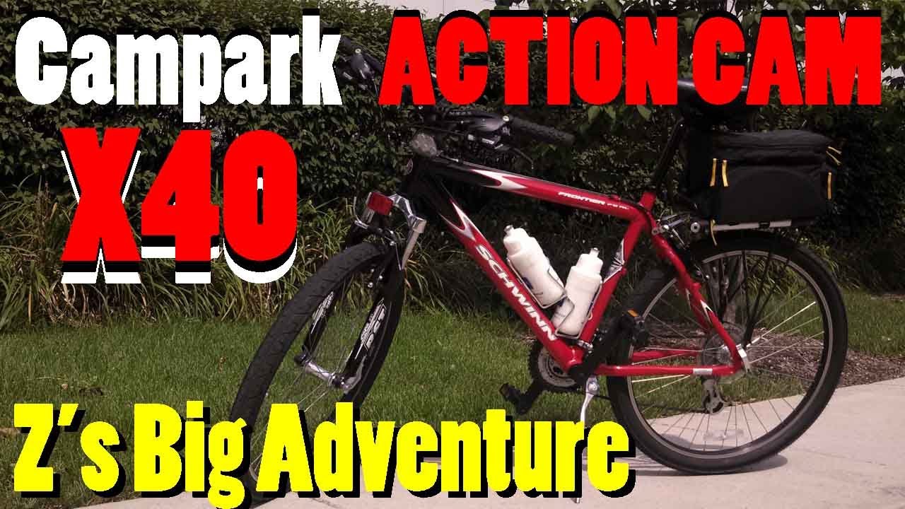 Campark X40 Action Cam Bike Cruise Test