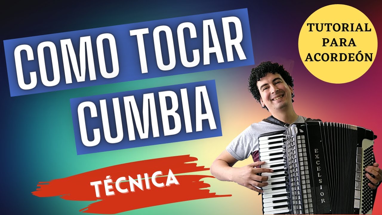 🚀 COMO TOCAR CUMBIA CON LAS DOS MANOS EN ACORDEON -  EJERCICIOS TUTORIAL PASO A PASO COORDINACION