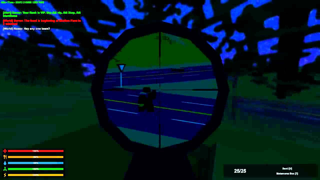 Unturned - Sneaking around, killing, doing what The Wolf does best!