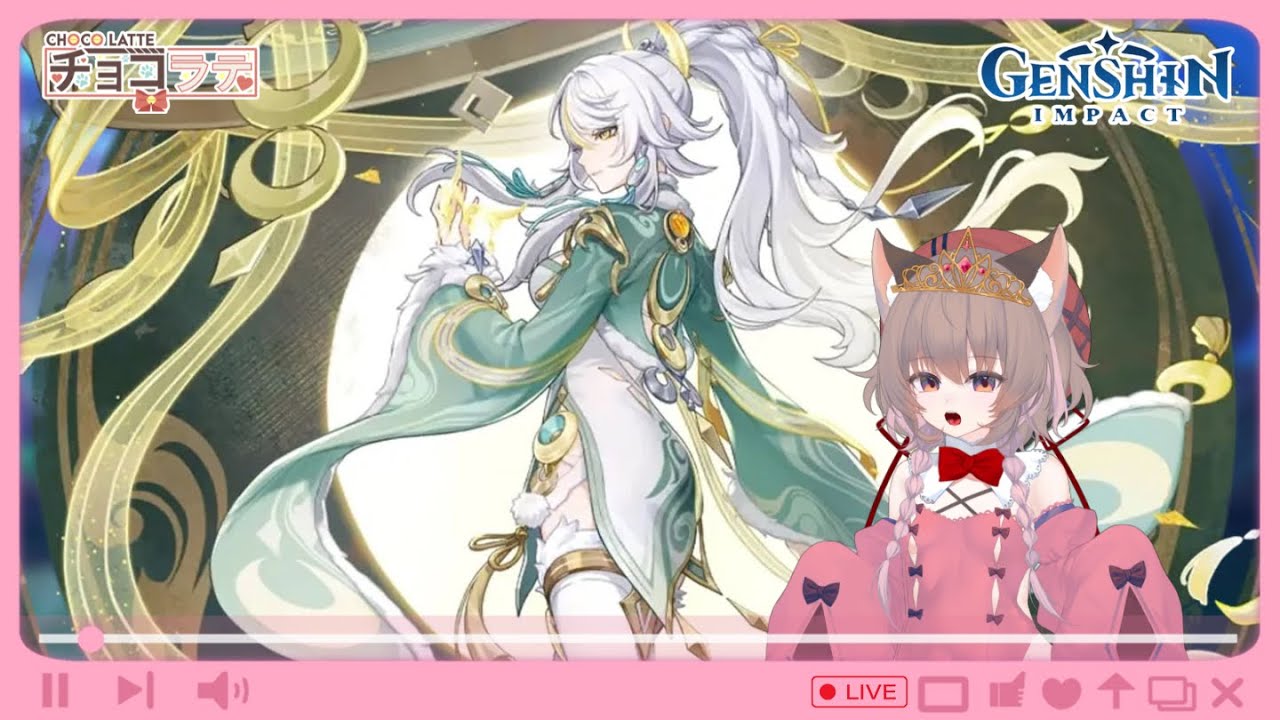【Genshin - Choco Latte Vtuber】please help me build chara