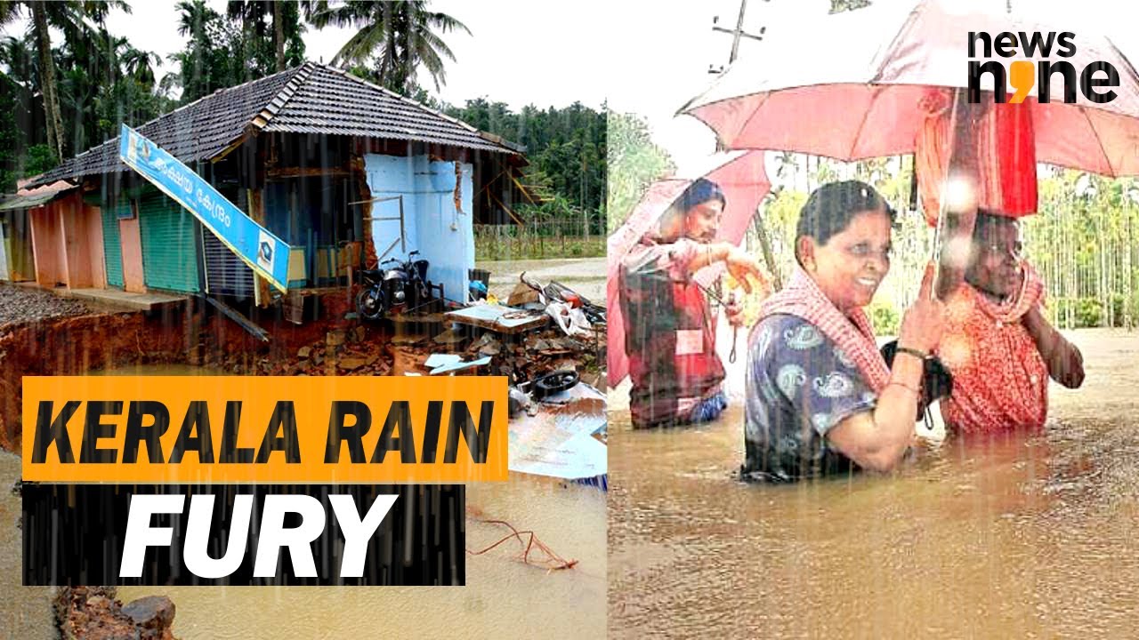 Rain wreaks havoc in Kerala | Orange & Yellow alerts issued in several districts | Kerala floods