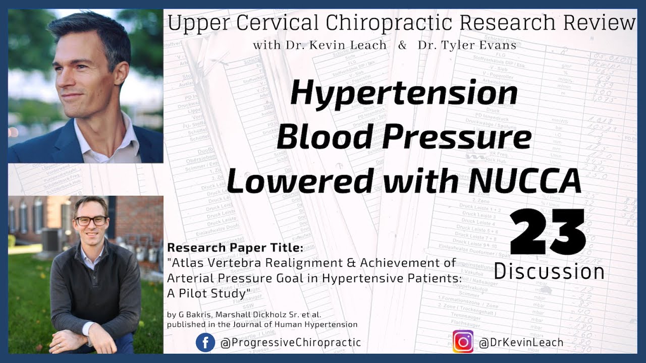 Hypertension / High Blood Pressure Lowered | Upper Cervical Chiropractic Research Show | #023