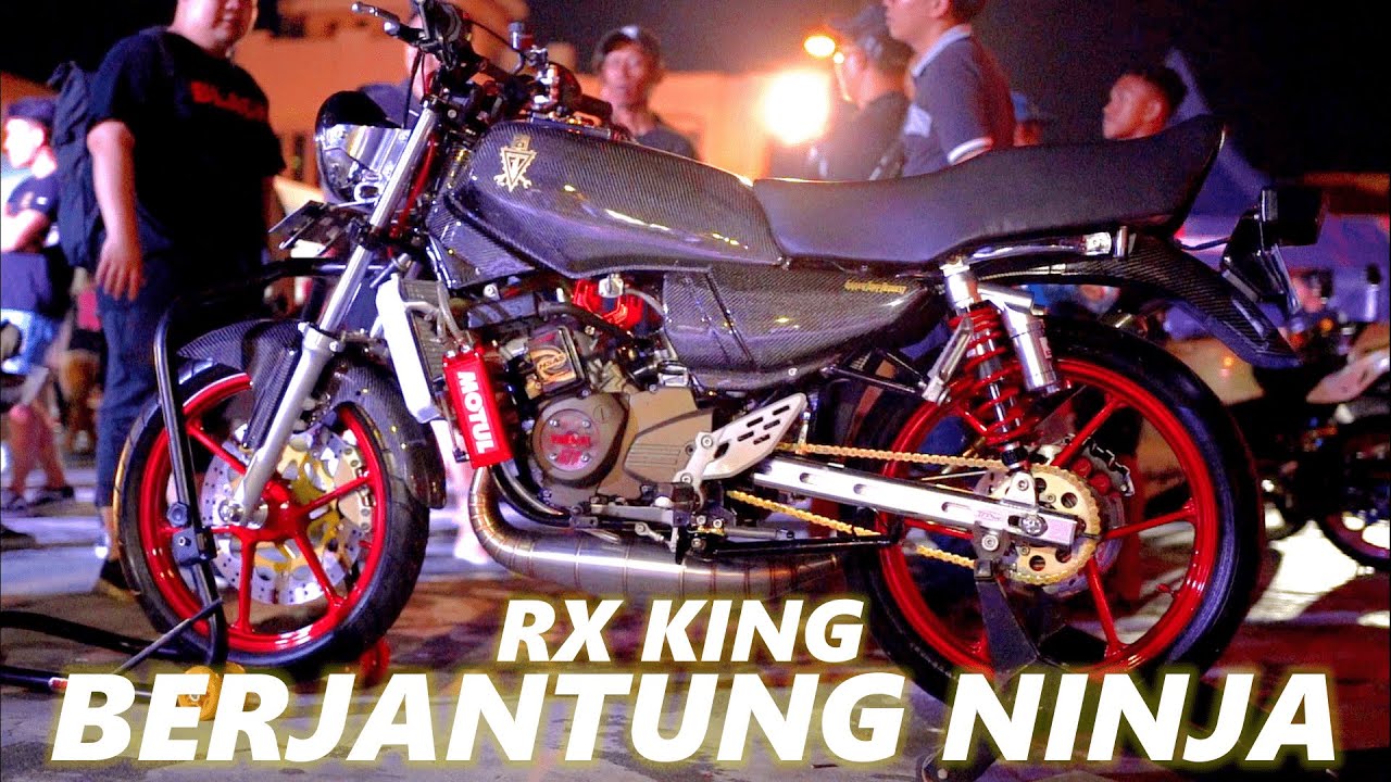KECEPATAN SEEKOR NINJA, DAN KENYAMANAN SEBUAH RX KING DIPADUKAN DALAM 1 MOTOR