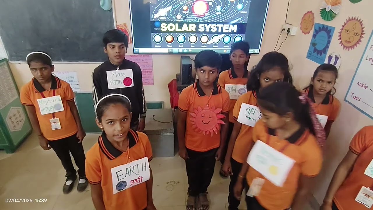 #solarsystem #school N P School no 4 Durganagar Morshi 