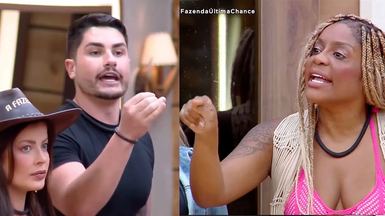 Cari&uacute;cha e Lucas se desentendem mais uma vez durante Din&acirc;mica do Hora do Faro