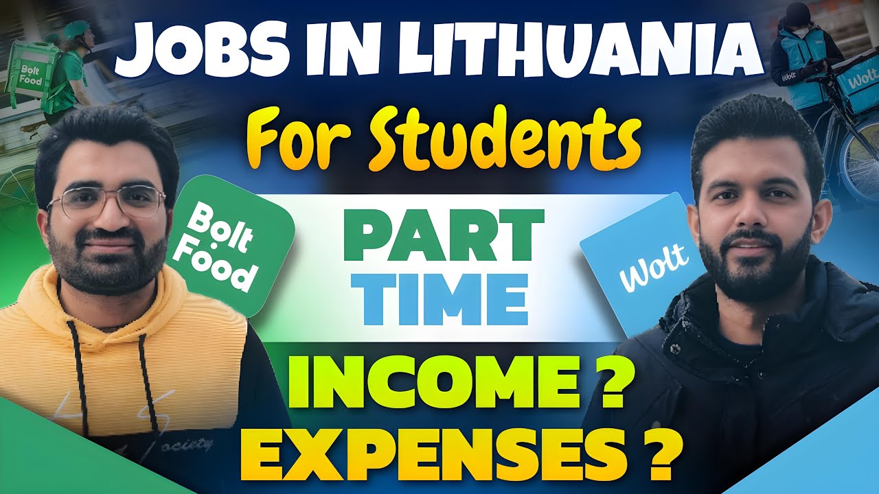 Jobs in Lithuania 2025 | Student Earnings | High Demand Jobs #lithuania #students #jobs #workvisa