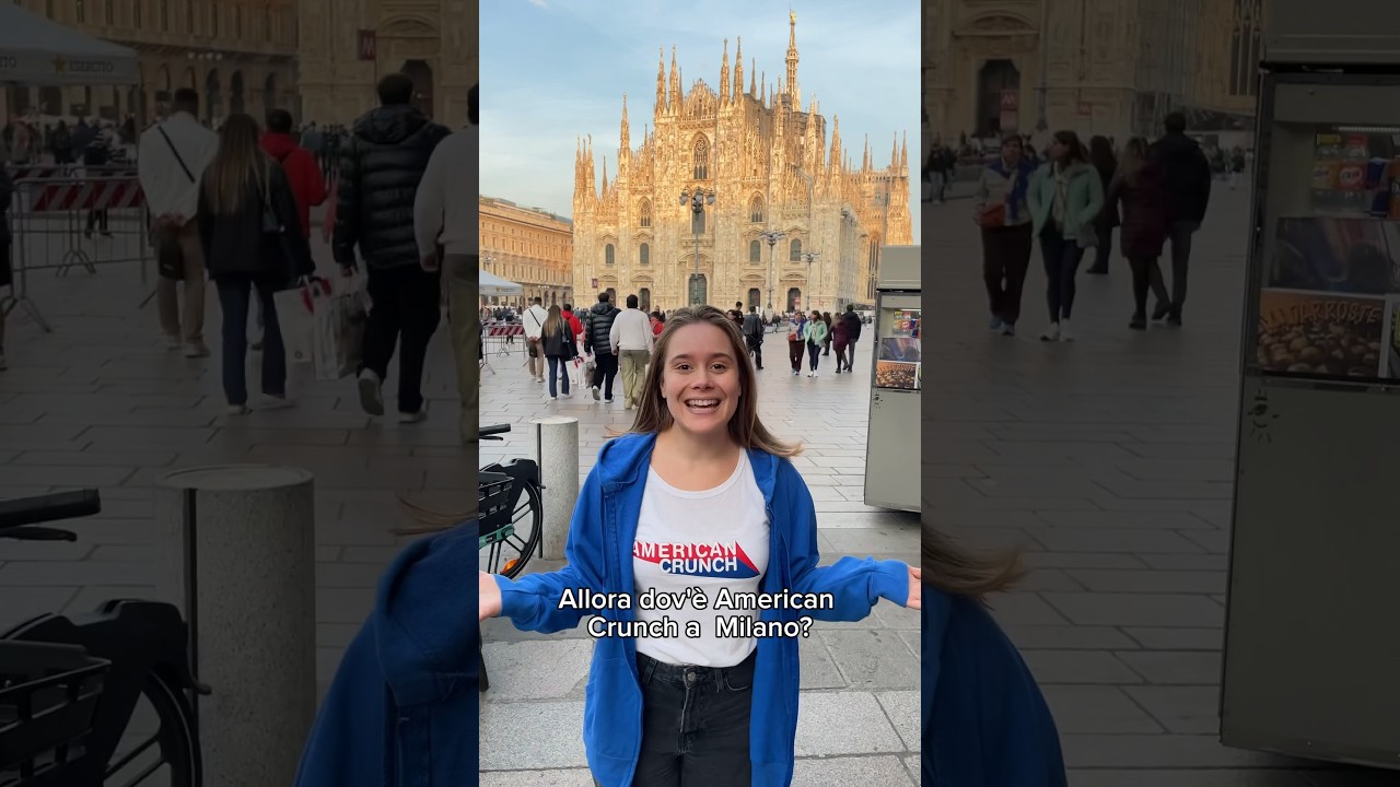 Dove si trova American Crunch a Milano? 😍 #americancrunch#milano#duomo