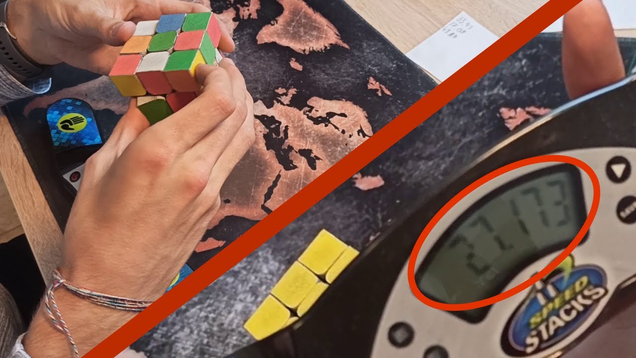 LUBING a paper Rubik's Cube 🤯 | Road to Sub-30