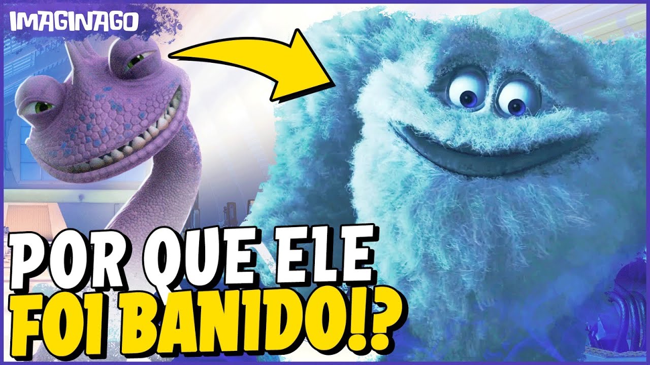 POR QUE O ABOMINÁVEL FOI BANIDO DE MONSTROS S.A.? | imaginago | Teoria da Pixar