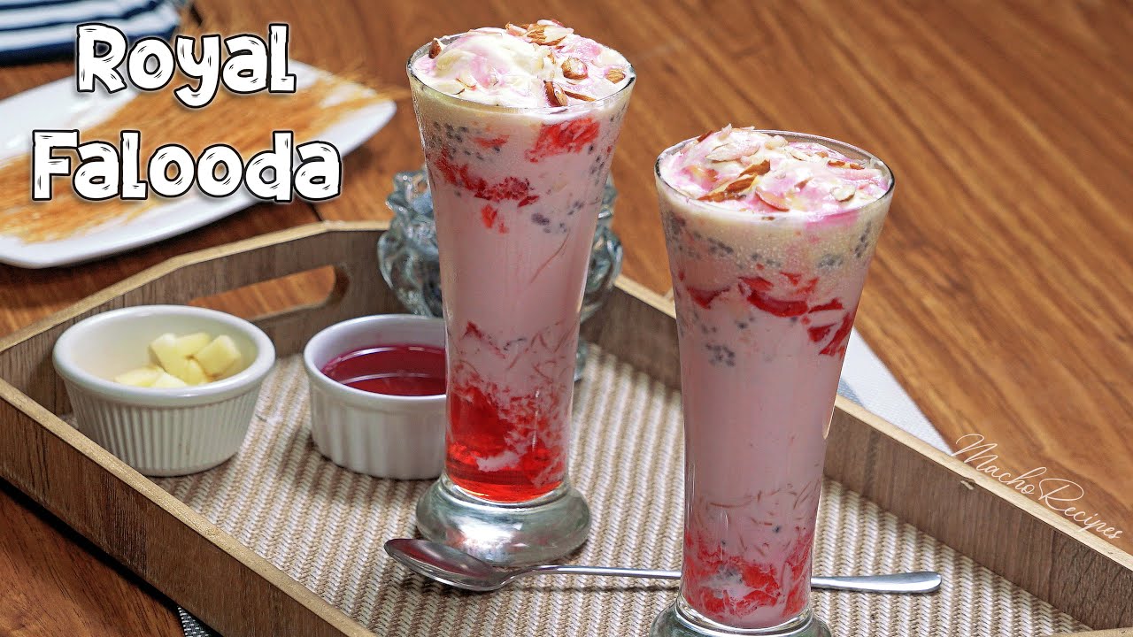 Royal Falooda | Falooda Recipe | ෆලූඩා | Ramadan Sarbath | Summer Desserts Recipe