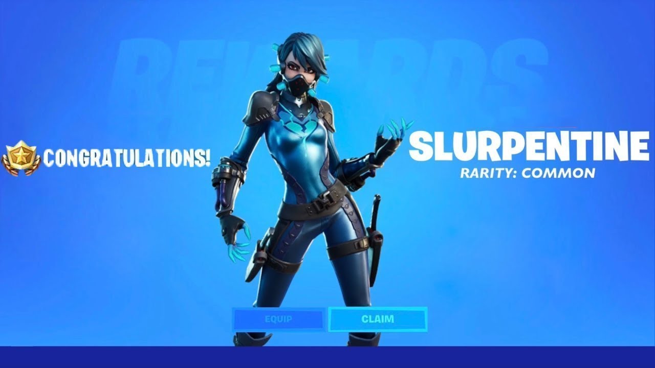 *NEW* Slupentine Skin in Fortnite! // Solos & Random Duos!