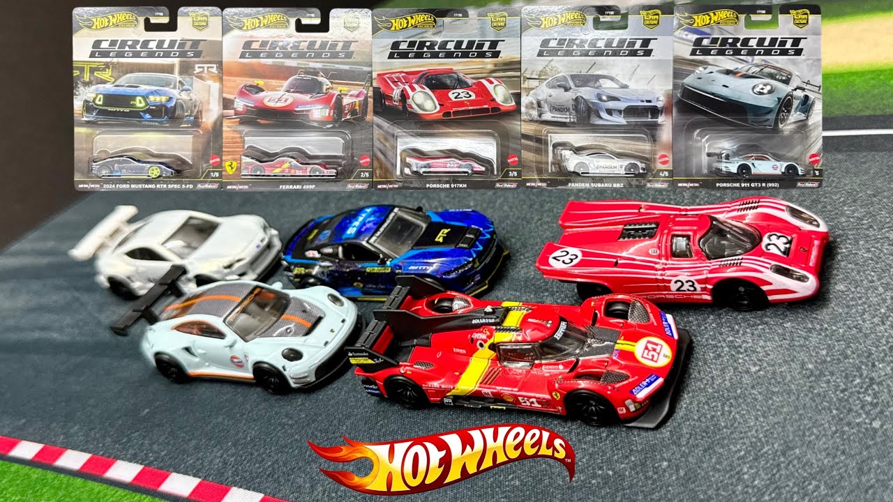 Unboxing Hot Wheels Premium 2025 CAR CULTURE CIRCUIT LEGENDS Series 2 | FULL REVIEW