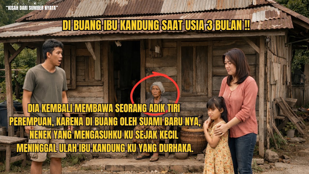 DI BUANG IBU KANDUNGKU SENDIRI SEJAK UMUR 3 BULAN !! DIA KEMBALI MEMBAWA LUKA...