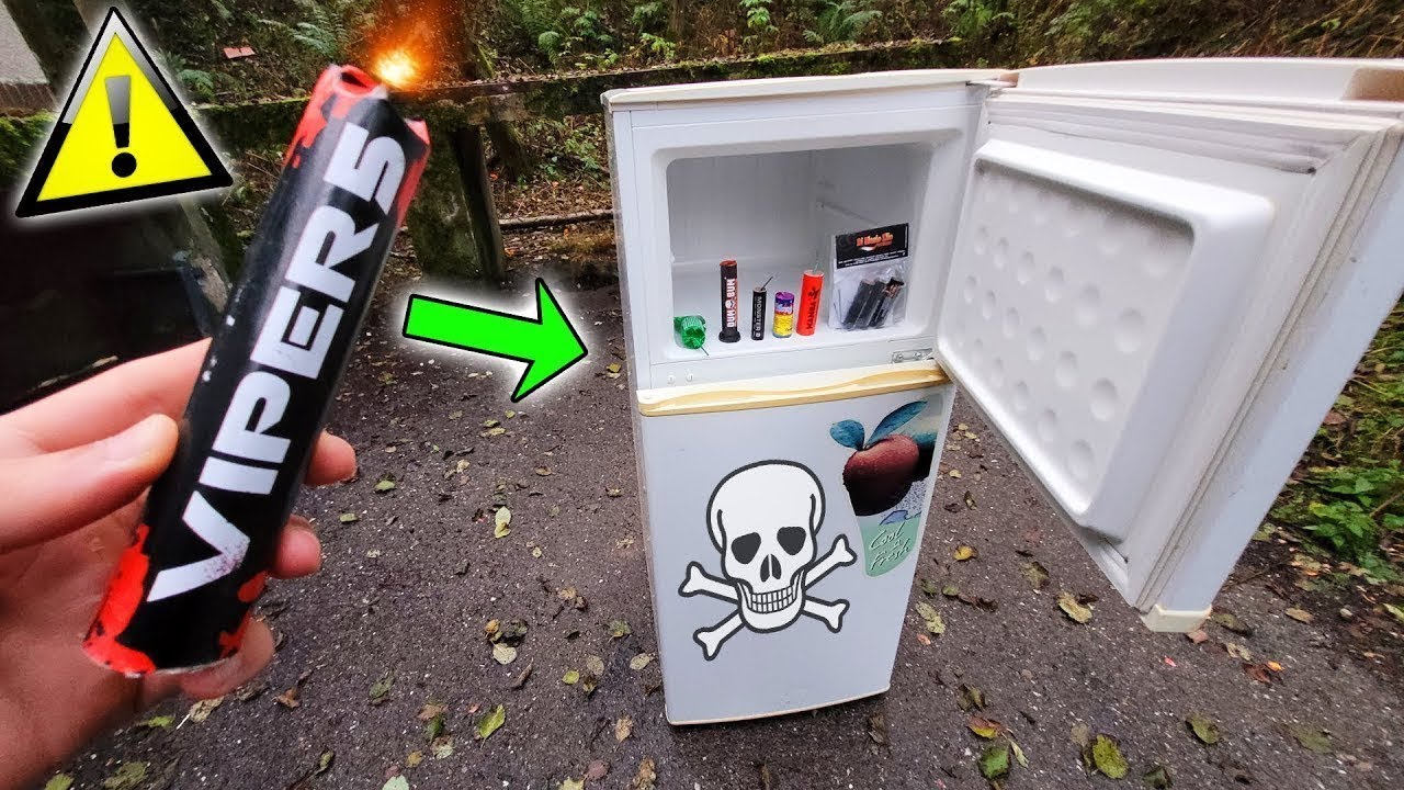Wie viele BÖLLER ÜBERLEBT ein KÜHLSCHRANK? (geht schief) [reupload]