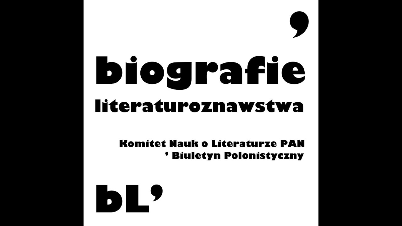 biografie literaturoznawstwa / seminarium poświęcone prof. Wacławowi Borowemu