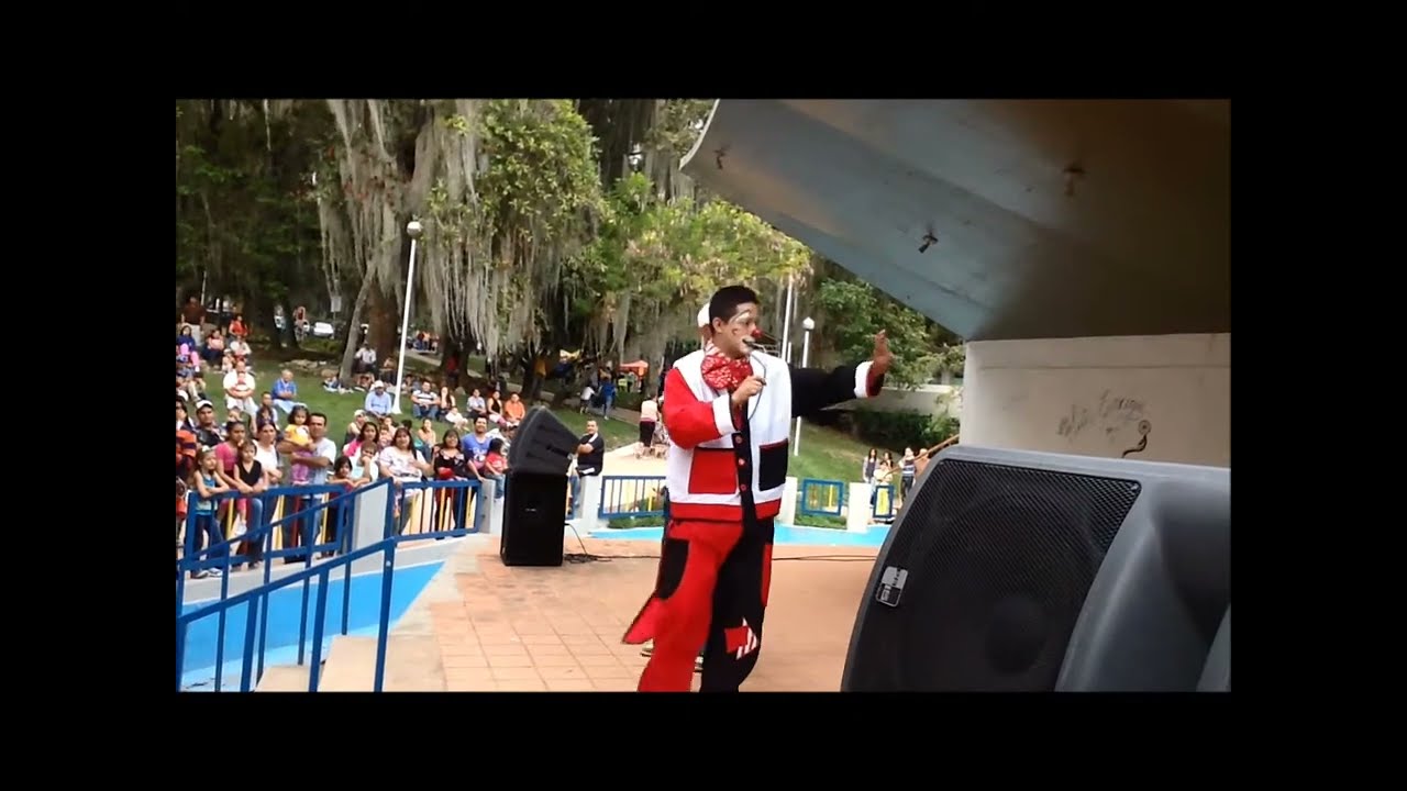 Lorito el Payaso en el Parque La Isla de M&eacute;rida - Venezuela #clown #Funny #comedy