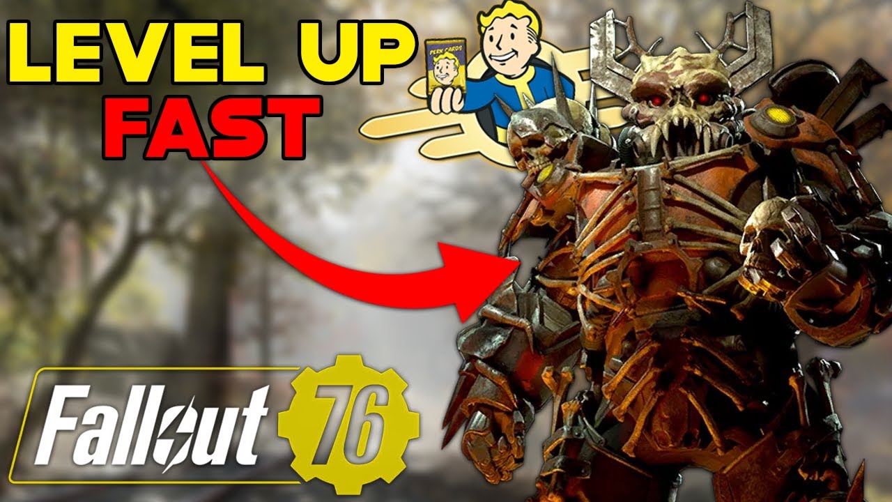 The FASTEST Way To LEVEL UP In FALLOUT 76