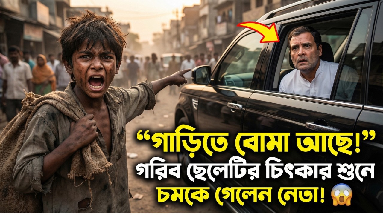 পুলিশ মারলো লাথি, আর মন্ত্রী ধরলেন পা! এতিম ছেলের কপাল খুললো | 😱 Heart Touching Story