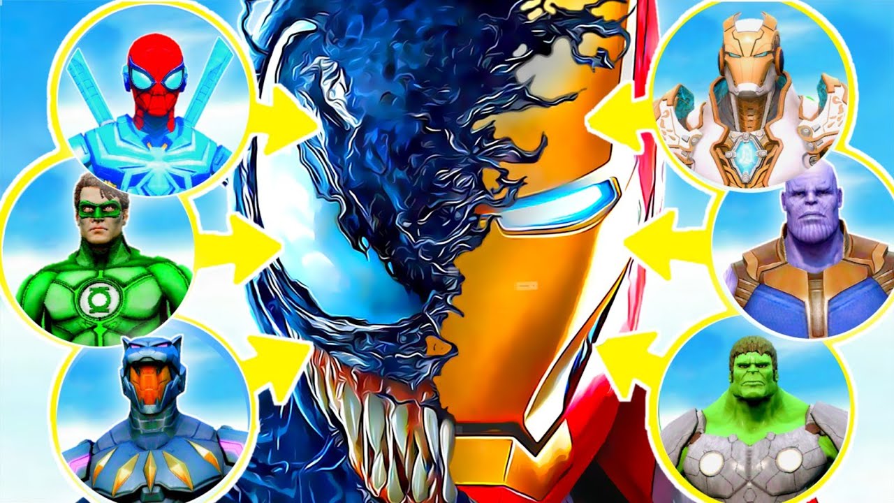 $1 FUTURE IRONMAN Vs $1,000,000 FUTURE VENOM In GTA 5 (Hindi) | GTA5 AVENGERS